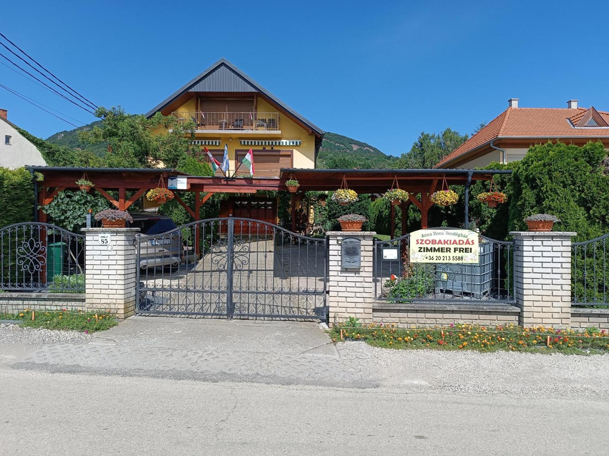 Hotel Anna Ilona Vendeghaz Badacsonytomaj Exteriér fotografie